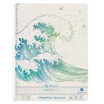 Herlitz GREENline writing notebook A4 70 sheets White