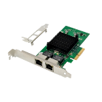 Origin Storage Intel I350T2V2BLK alternative Intel I350 NIC PCIe 2.1 x4 Dual Port 1GbE RJ45
