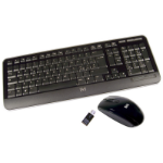 HP 505143-051 keyboard Mouse included RF Wireless AZERTY French Black