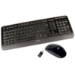 HP 505143-381 keyboard Mouse included RF Wireless Belgian Black