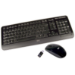 HP 505143-DX1 keyboard Mouse included RF Wireless Nordic Black