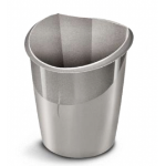 CEP 1003200201 trash can 15 L Oval Polypropylene (PP) Taupe