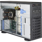 Supermicro 745BAC-R1K28B2 Full Tower Rack-Mountable Workstation / Server Case with 1280W Redundant Power Supply