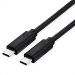 VALUE 11.99.9092 USB cable USB4 Gen 3x2 0.8 m USB C Black