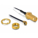 DeLOCK 88417 wire connector I-PEX M / SMA F Black