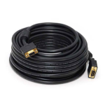 Monoprice VGA/VGA, M/F, 15.24 m VGA cable 600" (15.2 m) VGA (D-Sub) Black