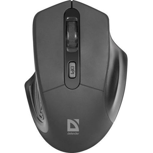 DFN OPTICAL MOUSE DEFENDER DATUM MB-345 RF BLACK 1600DPI 4P