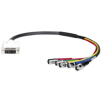 Extron SY DVIAM-RGBHVF coaxial cable 0.15 m DVI-A BNC Black, Multicolour