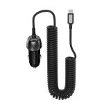 Promate PowerDrive-33PDC Universal Black Cigar lighter Fast charging Auto