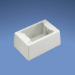 Panduit JBP1DWH outlet box White