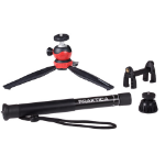 Praktica Universal tripod Smartphone/Digital camera 3 leg(s) Black, Red