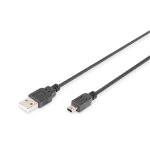 Digitus USB 2.0 Connection Cable, Type A to Mini B