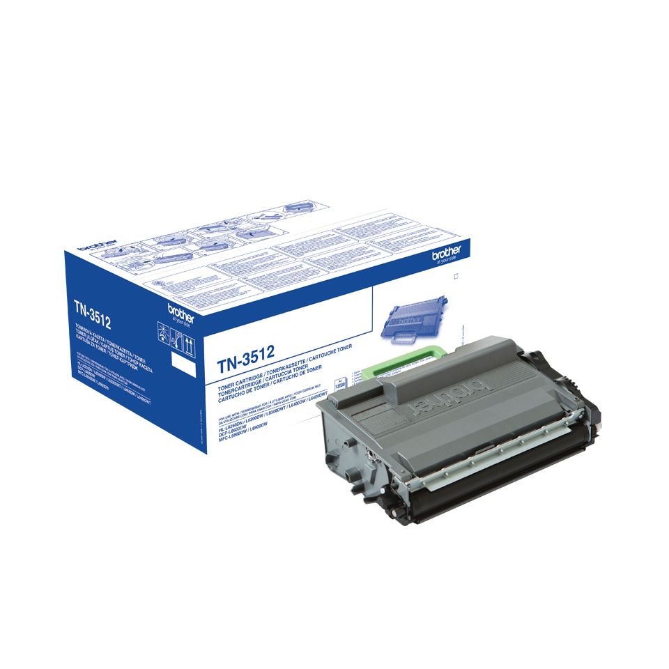 Image of Brother TN-3512 Toner-kit, 12K pages ISO/IEC 19752 for Brother...