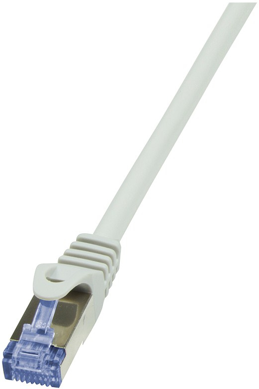Photos - Ethernet Cable LogiLink Cat6a S/FTP. 7.5m networking cable Grey S/FTP  (S-STP)