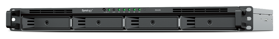 Synology RX426+ 64TB (Synology HAT33) 4 bay rack expansion unit; 3 year warranty