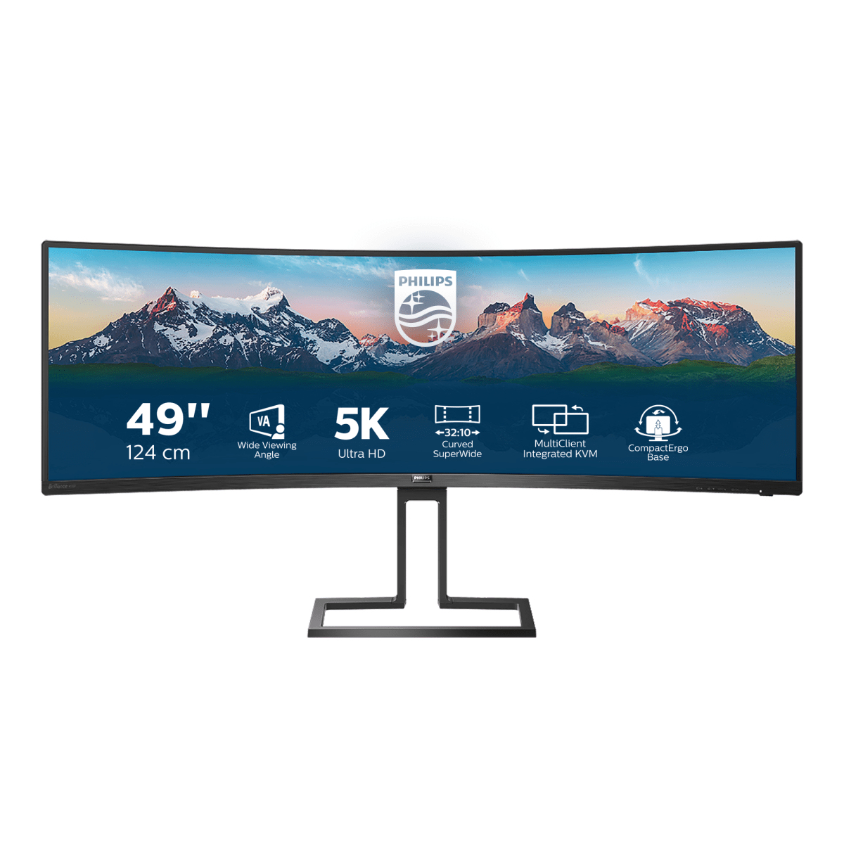 P Line 32:9 SuperWide curved LCD display