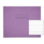 Rhino 6 x 8 Learn to Write Book 32 Page, Purple, Narrow-Ruled LTW4B:15R (Pack of 100)