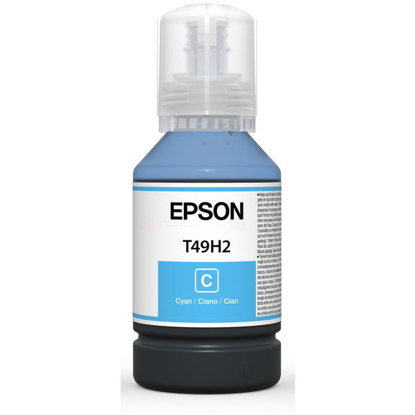 Image of Epson C13T49H20N/T49H Ink cartridge cyan 140ml for Epson SureColor...