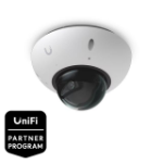 Ubiquiti All-weather vandal-proof 4K PoE+ camera with a Multi-TOPS AI engine 2.36x optical zoom and a large 1/1.2 CMOS sensor for exceptional low-light clarity and long-range IR night vision.