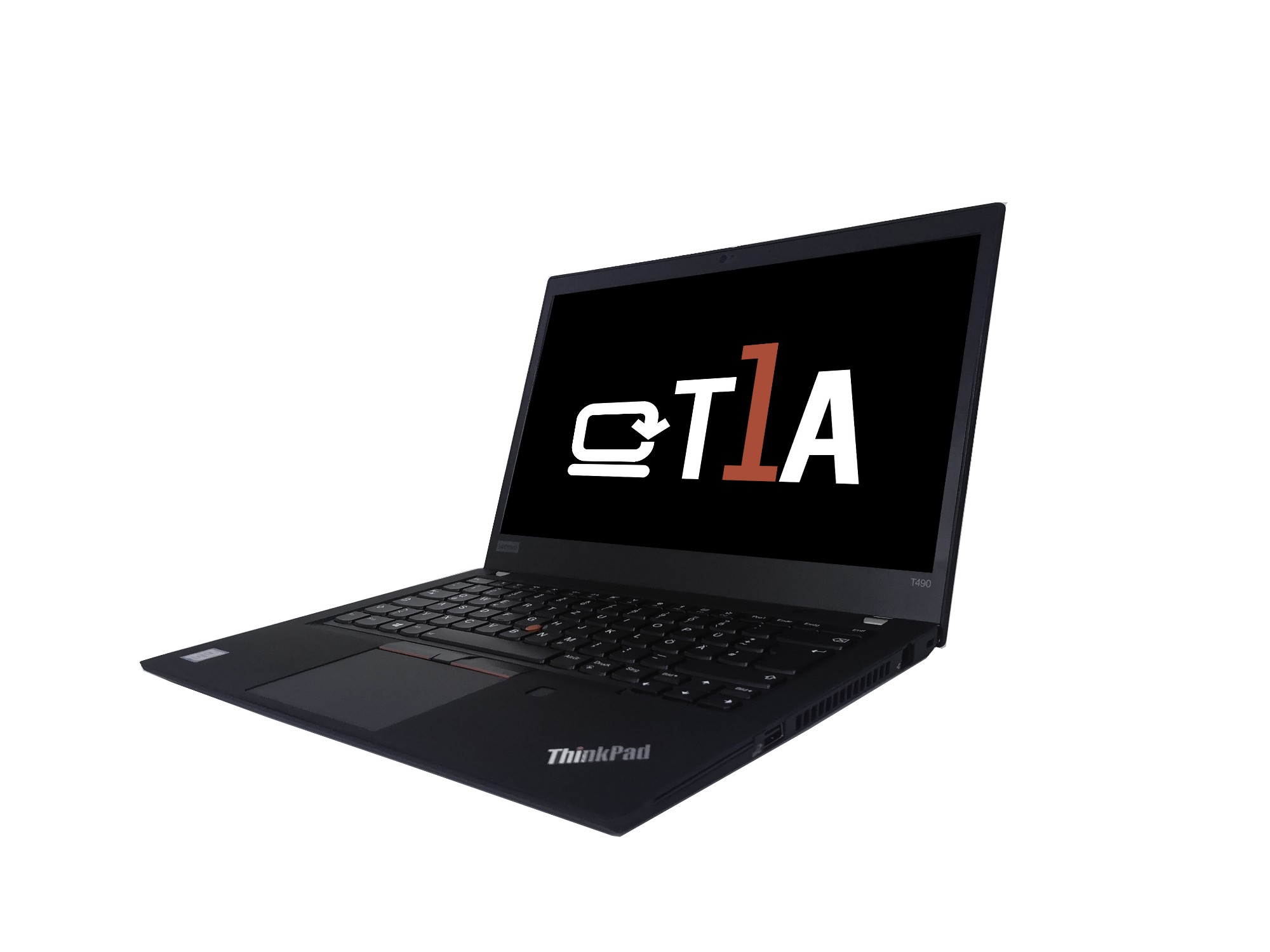 T1A Lenovo ThinkPad T490 Refurbished Notebook 35.6 cm (14") Full HD Intel® Core™ i5 i5-8365U 8 GB DDR4-SDRAM 256 GB SSD Windows 10 Pro Black