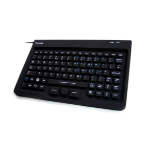Accuratus KYBNA-SIL-MINCBK keyboard Mouse included USB QWERTY English Black