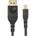 StarTech.com 1 m VESA-certifierad Mini DisplayPort till DisplayPort 1.4-kabel - 8K 60Hz HBR3 HDR - Super UHD mDP till DP 1.4-sladd - Tunn (34 AWG) Ultra HD 4K 120Hz - Bildskärms-/videokabel