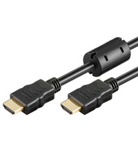 Image of Wentronic High Speed HDMI Cable with Ethernet - 3 m - Black - 3 m...