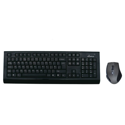MediaRange MROS104-UK keyboard Mouse included RF Wireless QWERTY UK English Black, Grey