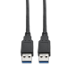 Tripp Lite U325-006 USB cable USB 3.2 Gen 1 (3.1 Gen 1) 72" (1.83 m) USB A Black