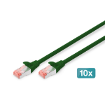 Digitus DK-1644-020-G-10 netwerkkabel Groen 2 m Cat6 S/FTP (S-STP)