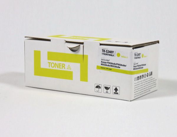 Image of DATA DIRECT Kyocera P5026 M5526 Toner Yellow Compatible TK5240Y...