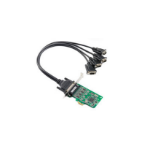 Moxa CP-104EL-A-DB9M interfacekaart/-adapter Intern Serie