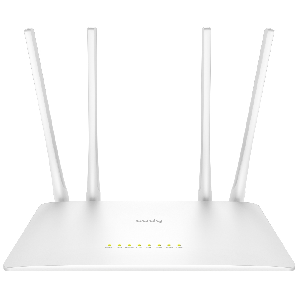 Cudy WR1200 wireless router Fast Ethernet Dual-band (2.4 GHz / 5 GHz) White