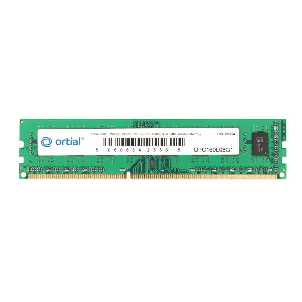 Ortial OTC160L08G1 memory module 8 GB 1 x 8 GB DDR3L 1600 MHz