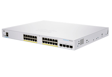 Image of Cisco CBS350-24FP-4G-EU network switch Managed L2/L3 Gigabit...