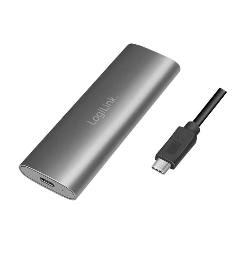 Image of LogiLink USB 3.2 Gen 2x1 SSD Enclosure USB-C to PCIe NVMe/SATA