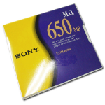 Sony 5.25” Magneto-Optical Disc, 650MB Magneto optical disk