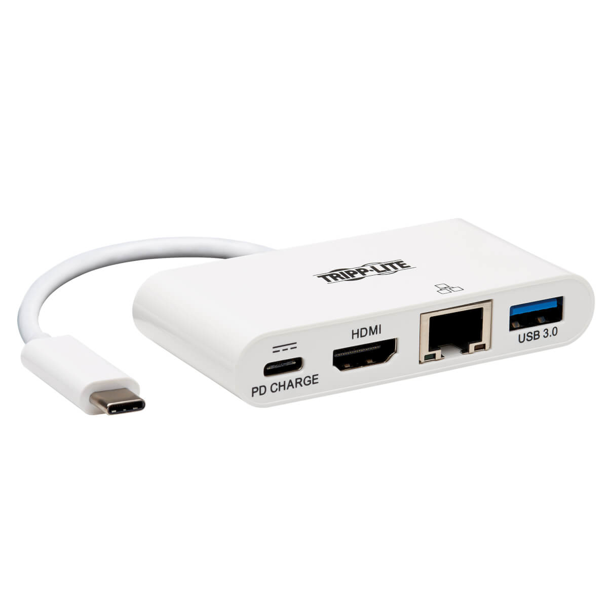 Image of Tripp Lite U444-06N-H4GU-C USB-C Multiport Adapter - 4K HDMI, USB...