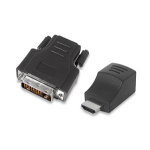 Siig CE-D20012-S1 cable gender changer DVI HDMI Black