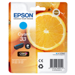 Epson C13T33424010/33 Ink cartridge cyan, 300 pages ISO/IEC 24711 4.5ml for Epson XP 530