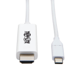 Tripp Lite U444-006-H4K6WE USB graphics adapter 4096 x 2160 pixels White