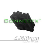 AC Ryan Connectx™ Floppy Power 4pin Female - Black 100x