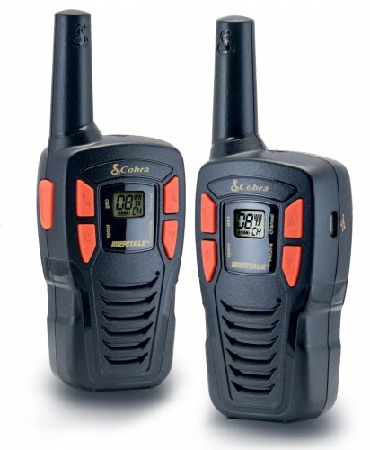 Cobra AM-245 PMR two-way radio 8 channels 446.00625 - 446.09375 MHz Black, Orange