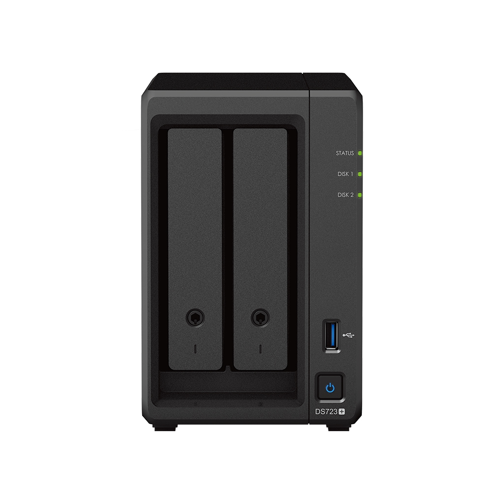 Synology DiskStation DS723+ NAS Desktop Ethernet LAN Black R1600