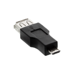 InLine Micro USB OTG Adapter Micro-B male to USB A female