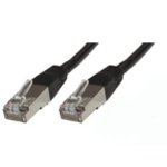Microconnect 10m CAT6 FTP networking cable Black F/UTP (FTP)