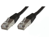 Image of Microconnect 10m CAT6 FTP networking cable Black F/UTP (FTP)