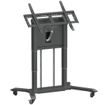 COMMBOX MOTORISED TILT STAND WITH 100MM CASTORS, FOR 55" TO 86"