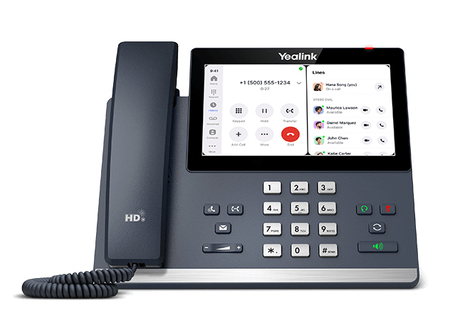 Image of Yealink MP56 Zoom Edition IP phone Black LCD Wi-Fi