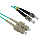 Cables Direct CDL 3MTR ST-SC 50/125OM3  AQUA